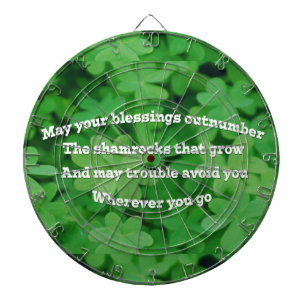 Irish Blessing Dartbord