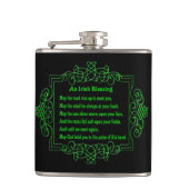 Irish Blessing Flask Heupfles (Voorkant)