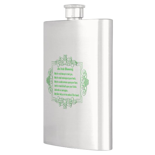 Irish Blessing Flask Heupfles (Links)