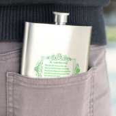 Irish Blessing Flask Heupfles (Voorbeeld)