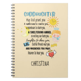 Irish Blessing for Goddochter Teen of Child Named Notitieboek