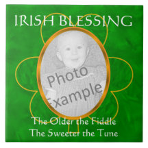 Irish Blessing - Foto Lijst - The Older the Fiddle