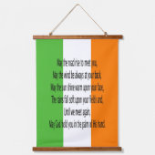 Irish Blessing Hangend Wandkleed (Voorkant)