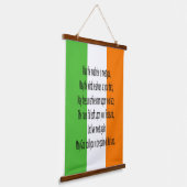 Irish Blessing Hangend Wandkleed (Gebogen)