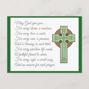 Irish Blessing II Briefkaart