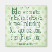 Irish Blessing Magneet (Voorkant)