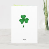 Irish Blessing, Moge de weg omhoog om u te ontmoet Kaart (Achterkant)