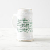 Irish Blessing Mok-May buren respecteren je Bierpul (Voorkant links)