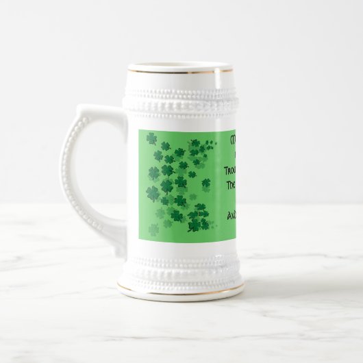 Irish Blessing Mok-May buren respecteren je Bierpul (Links)