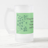 Irish Blessing Mok-May buren respecteren je Matglas Bierpul (Links)