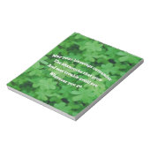 Irish Blessing Notitieblok (Gedraaid)