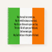 Irish Blessing Notitieboek (Voorkant)