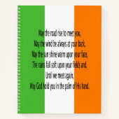 Irish Blessing Notitieboek (Voorkant)