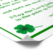 Irish Blessing Poster (Hoek)
