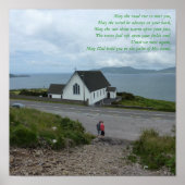 Irish Blessing Poster - Comté Kerry (Devant)