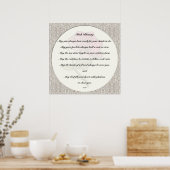 Irish Blessing Print (Keuken)