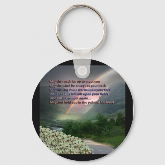 IRISH BLESSING SLEUTELHANGER (Voorkant)