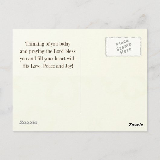 Irish Blessing St. Patrick's Day Custom Briefkaart (Achterkant)