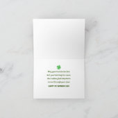 Irish Blessing St. Patrick's Day Kaart (Binnen)