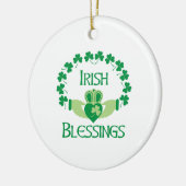 Irish Blessings Keramisch Ornament (Links)