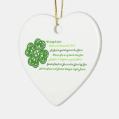 Irish Blessings Keramisch Ornament (Links)