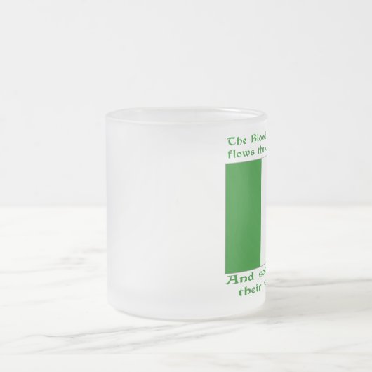 Irish Blood and Whiskey Matglas Koffiemok (Center)