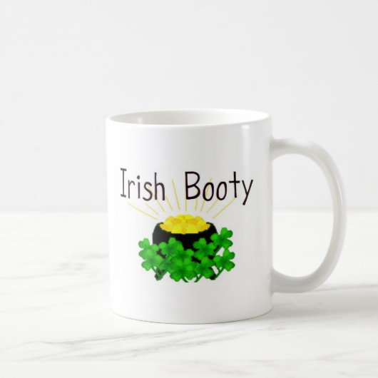 Irish Booty Pot of Gold St. Patrick's Day Koffiemok (Rechts)