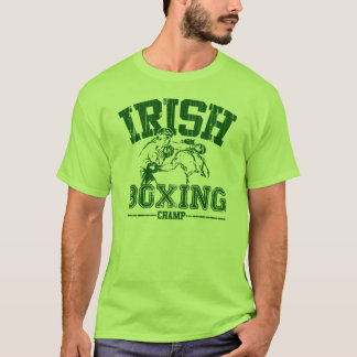 Irish Boxing Champ Dark green T-shirt