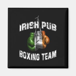 Irish Boxing Funny Ierland Vlag - Ierse pub Magneet