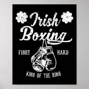 Irish Boxing - Irish Boxing Fan T-shirt Poster