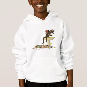Irish Boy Fairy On Mushroom Boy's Sweat - shirt à