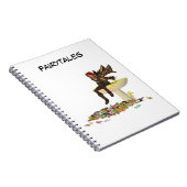 Irish Boy Fairy On Mushroom Spiral Photo Carnet (Côté Droit)