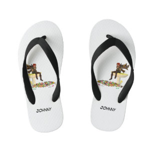 Irish Boy feiy on paddenstoel Kinder Teenslippers