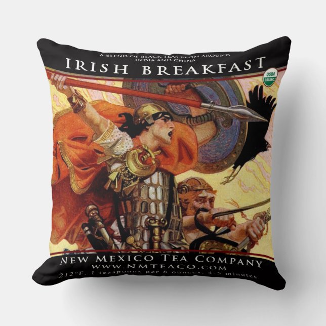 Irish Breakfast Pillow Kussen (Voorkant)