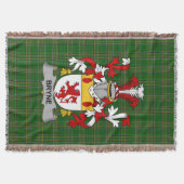Irish Bryne of Brinn Wapen van de familie Crest Ir Deken (Voorkant)