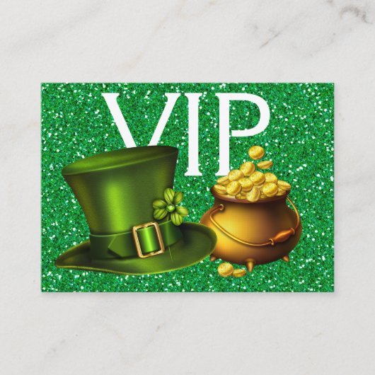 Irish Business VIP Pass Visitekaartje (Voorkant)