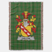 Irish Callan of O_Callan wapenschild voor de famil Deken (Voorkant Verticaal)