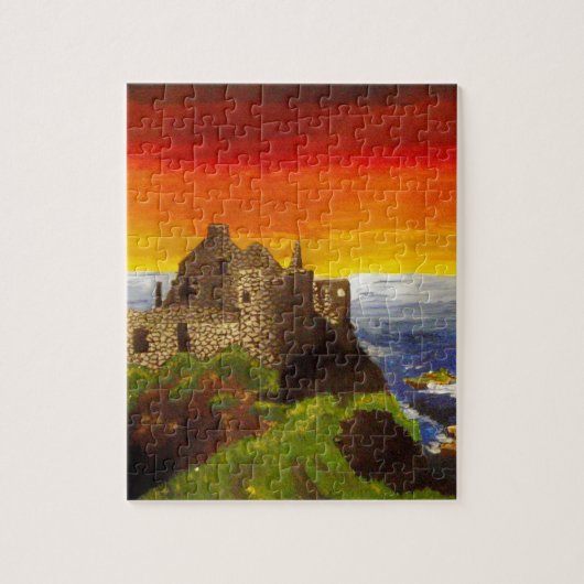 Irish Castle Legpuzzel (Verticaal)