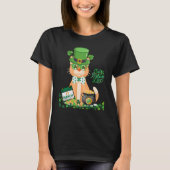 Irish Cat St. Patrick's Day T-shirt (Voorkant)