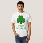 IRISH CATHOLIC SHAMROCK T-SHIRT (Voorkant volledig)