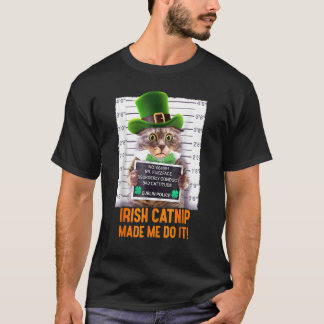 Irish Catnip Meid Mee do Do it Funny St Patrick's T-shirt