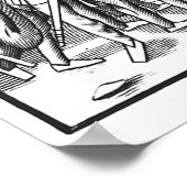 Irish Cattle Raid on a English Plantation Poster (Hoek)