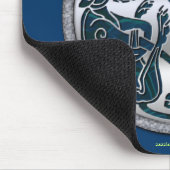 Irish Celtic 3-Dog Symbol Mousepad Muismat (Hoek)