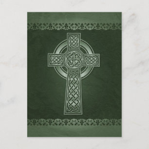 Irish Celtic Cross Briefkaart