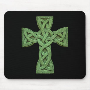 Irish Celtic Cross Knot Christelijk Holy Trinity S Muismat
