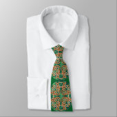 Irish Celtic Design St. Patrick's Day Stropdas (Gebonden)