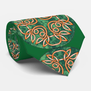 Irish Celtic Design St. Patrick's Day Stropdas