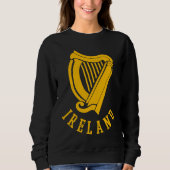 Irish Celtic Harp Medieval Emblem of Ireland 1 Trui (Voorkant)