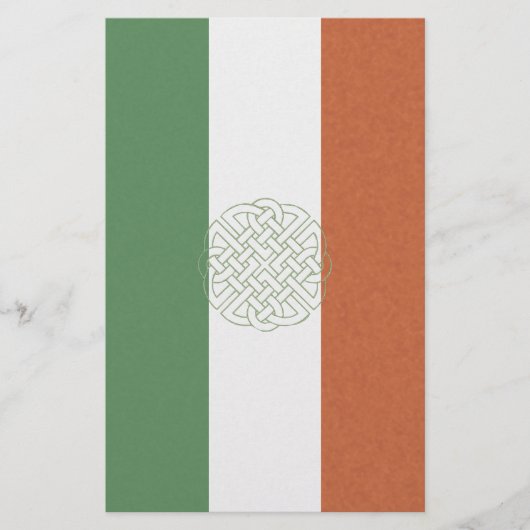Irish Celtic Knot Briefpapier (Voorkant)