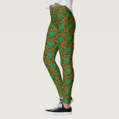 Irish Celtic Mandala All-Over-Print Leggings (Links)